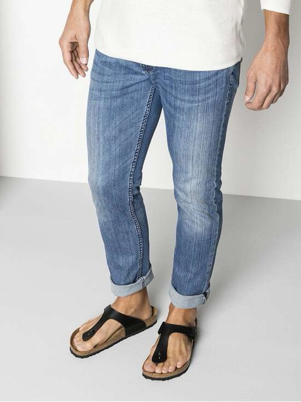 Birkenstock Gizeh Birko-Flor Sandals Black